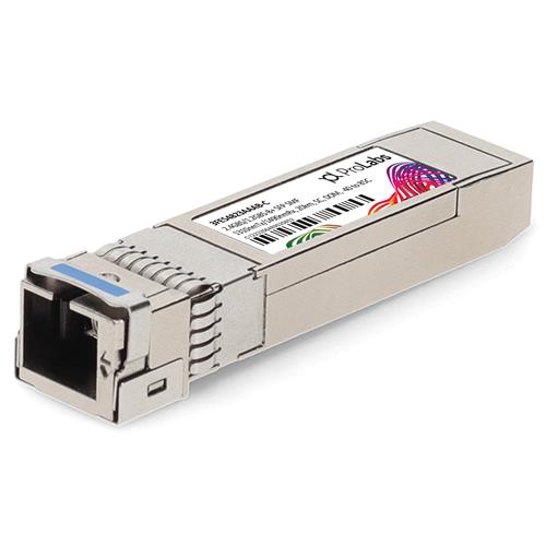 Picture of Alcatel-Lucent Nokia® 3FE54823AAAB Compatible TAA 2.4Gbs/1.2Gbs-B+ SFP Transceiver (SMF, 1310nmTx/1490nmRx, 20km, SC, DOM, -40 to 85C)