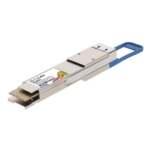 Picture of Alcatel-Lucent Nokia® 3HE14002AA Compatible TAA 2x100GBase-LR4 QSFP28-DD Transceiver (SMF, 1295nm to 1309nm, 10km, 2xCS, DOM)