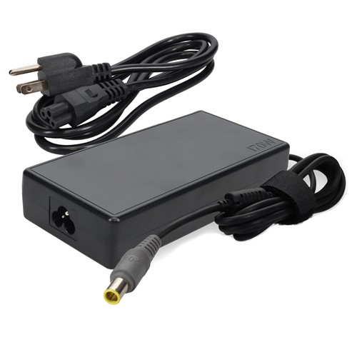 Picture for category Lenovo® 40Y7696 Compatible 65W 20V at 3.25A Black 7.9 mm x 6.0 mm Laptop Power Adapter and Cable