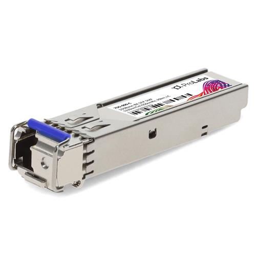 Picture of Accedian® 7SG-000 Compatible TAA 100Base-BX SFP Transceiver (SMF, 1310nmTx/1550nmRx, 20km, LC, DOM)