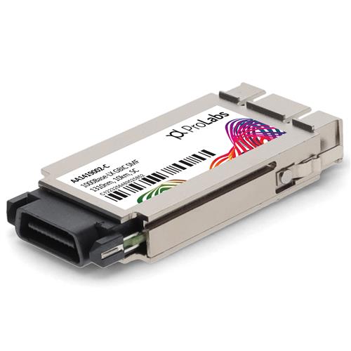 Picture of Avaya/Nortel® AA1419002 Compatible TAA 1000Base-LX GBIC Transceiver (SMF, 1310nm, 10km, SC)