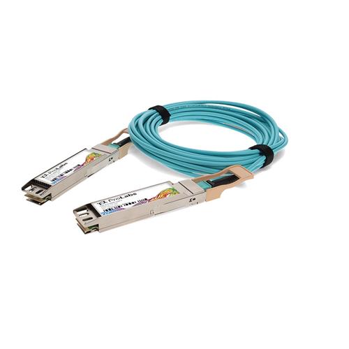 Picture of Arista Networks® AOC-O-O-400G-20M Compatible TAA Compliant 400GBase-AOC OSFP to OSFP (850nm, OM3, Aqua, 20m)