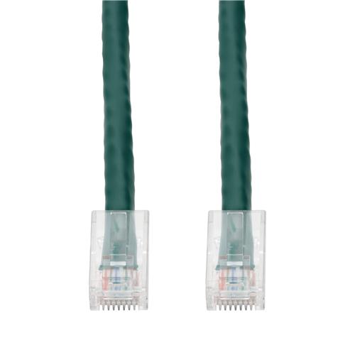 Picture of 12ft Green CAT 5E PVC Ethernet Cable Non-Booted RJ-45 M/M