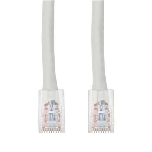 Picture of 12ft White CAT 6 PVC Ethernet Cable Non-Booted RJ-45 M/M