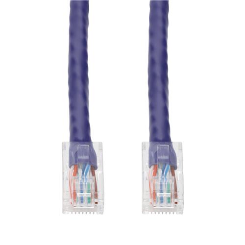 Picture of 14ft Purple CAT 5E PVC Ethernet Cable Non-Booted RJ-45 M/M