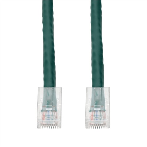 Picture of 1ft Green CAT 6 PVC Ethernet Cable Non-Booted RJ-45 M/M