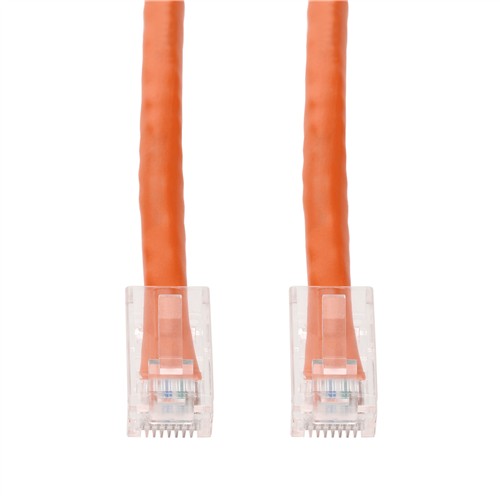 Picture of 20ft Orange CAT 5E PVC Ethernet Cable Non-Booted RJ-45 M/M