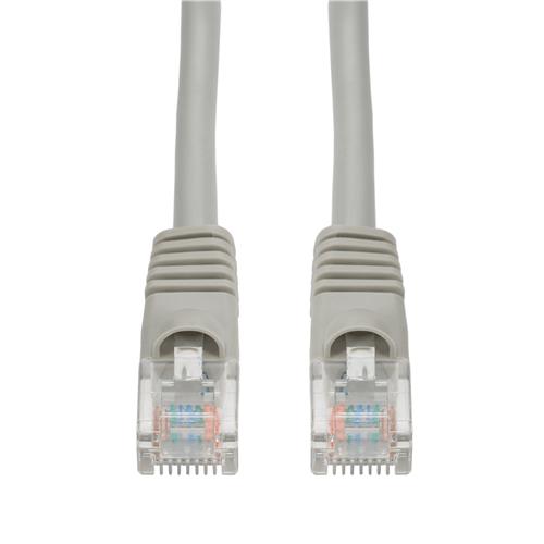Picture of 7ft Gray CAT 6 PVC Ethernet Cable Snagless Bubble Boot RJ-45 M/M