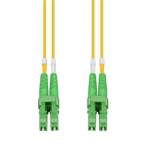 Picture of 1.5m ALC to ALC Yellow OS2 Duplex OFNR (Riser-Rated) SMF Fiber Patch Cable