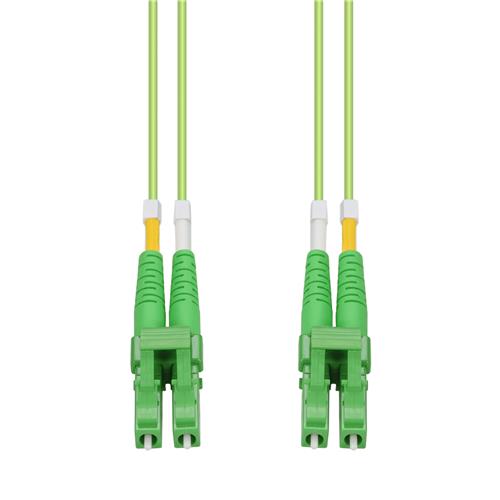 Picture of 100m ALC to ALC Lime Green OM5 Duplex LSZH Fiber Patch Cable
