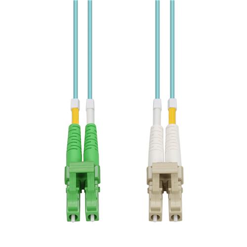 Picture for category 60m ALC to LC Aqua OM4 Duplex OFNP (Plenum-Rated) Fiber Patch Cable