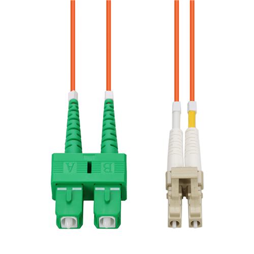 Picture of 75m ASC to LC Orange OM1 Duplex OFNR (Riser-Rated) MMF Fiber Patch Cable
