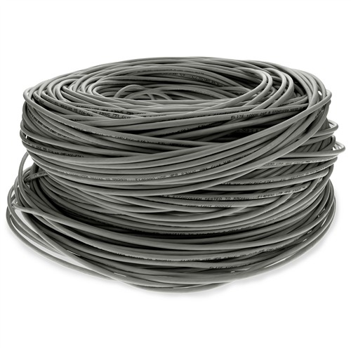 Picture of 1000ft Non-Terminated Gray CAT 6 Shielded PVC Bulk Cable