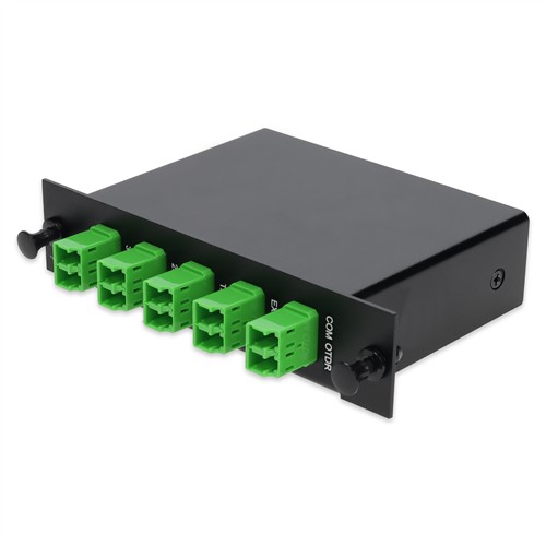 Picture for category 4+3 Channel LGX DWDM Mux/Demux C28–C31 with OTDR, Test Tx/Rx, Upgrade, and Express Ports, LC/APC Connectors