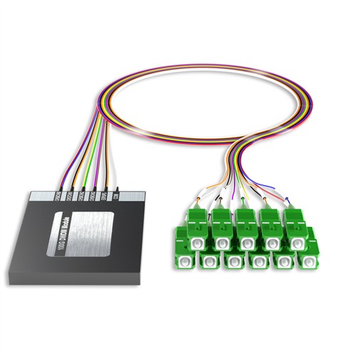 Picture for category 8+2 Channel OSP DWDM Mux/Demux C56-C63 with Upgrade and Express Ports, SC/APC Connectors on 24in Single-Mode Pigtails