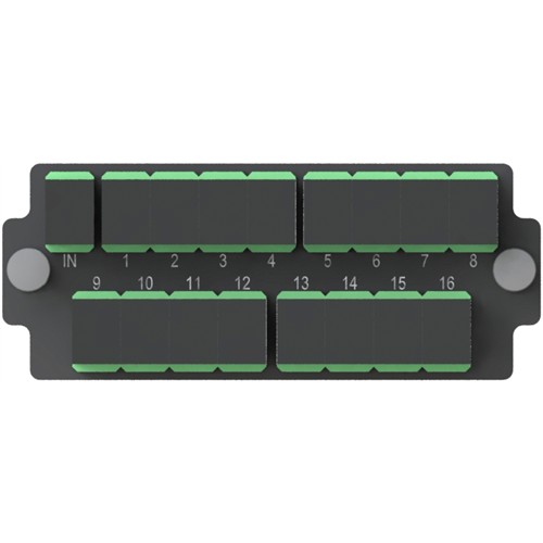 Picture for category HDM 17-port SC/APC Simplex Adapter Plates