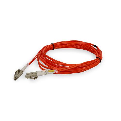 Picture of 0.5m LC to LC Orange OM1 Duplex OFNR (Riser-Rated) MMF Fiber Patch Cable