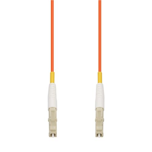 Picture of 40m LC to LC Orange OM1 Simplex OFNP (Plenum-Rated) MMF Fiber Patch Cable