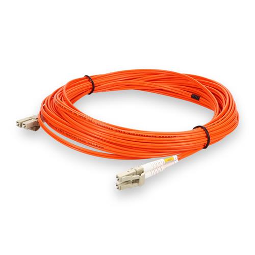 Picture of 6m LC to LC Orange OM2 Duplex OFNR (Riser-Rated) Fiber Patch Cable