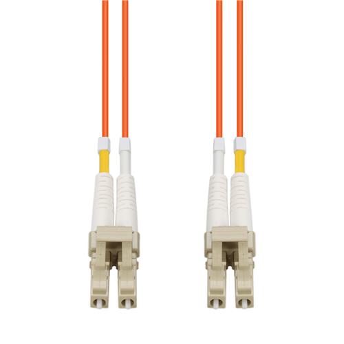 Picture of 70m LC to LC Orange OM2 Duplex OFNP (Plenum-Rated) Fiber Patch Cable