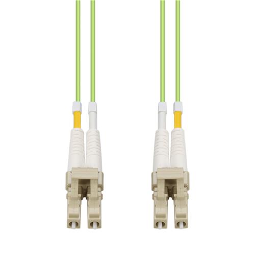 Picture of 70m LC to LC Lime Green OM5 Duplex LSZH Fiber Patch Cable