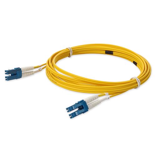Picture of 8m LC to LC Yellow OS2 Duplex LSZH SMF Fiber Patch Cable
