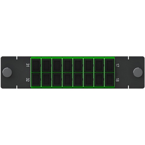 Picture for category LGX 16-Port (17-32) SC/APC Simplex Adapter Plate