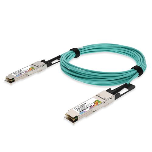 Picture for category Arista Networks® AOC-Q-Q-40G-3M to Palo Alto Networks® Compatible TAA 40GBase-AOC QSFP+ to QSFP+ Active Optical Cable (MMF, 850nm, 3m)