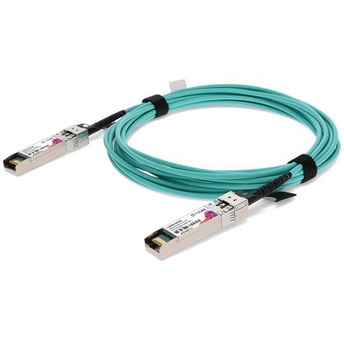 Picture for category Arista Networks® AOC-S-S-10G-5M to Intel® Compatible TAA 10GBase-AOC SFP+ to SFP+ Direct Attach Cable (850nm, MMF, 5m)
