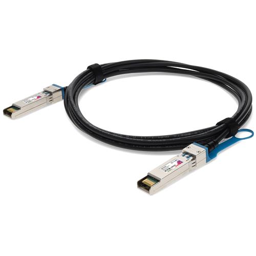 Picture of Brocade® (Formerly) XBR-TWX-0301 to Intel® XDACBL3MA Compatible TAA Compliant 10GBase-CU SFP+ to SFP+ Direct Attach Cable (Active Twinax, 3m)