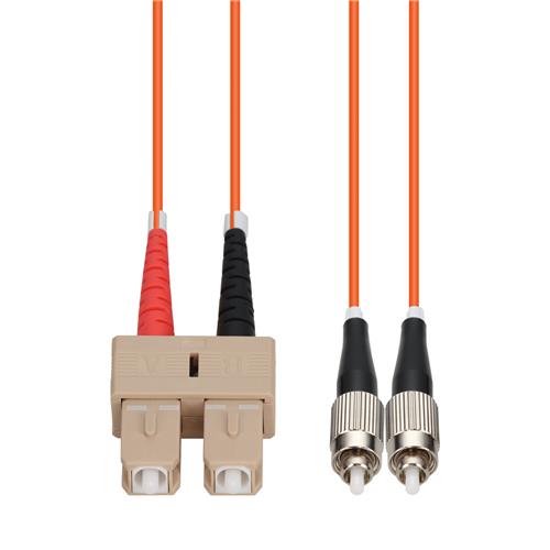 Picture of 80m SC to FC Orange OM1 Duplex LSZH MMF Fiber Patch Cable