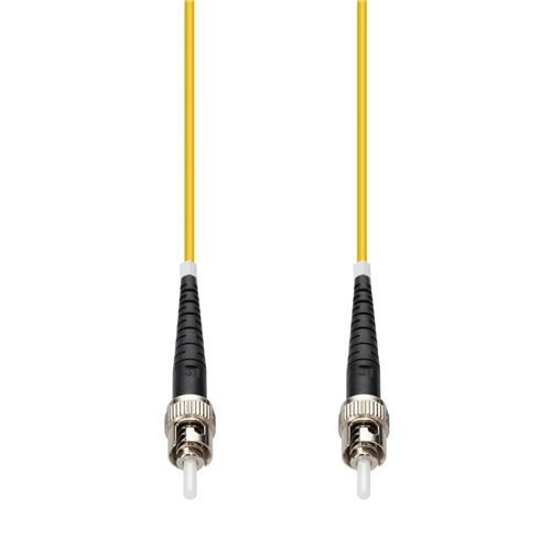 Picture of 95m ST to ST Yellow OS2 Simplex OFNR (Riser-Rated) SMF Fiber Patch Cable