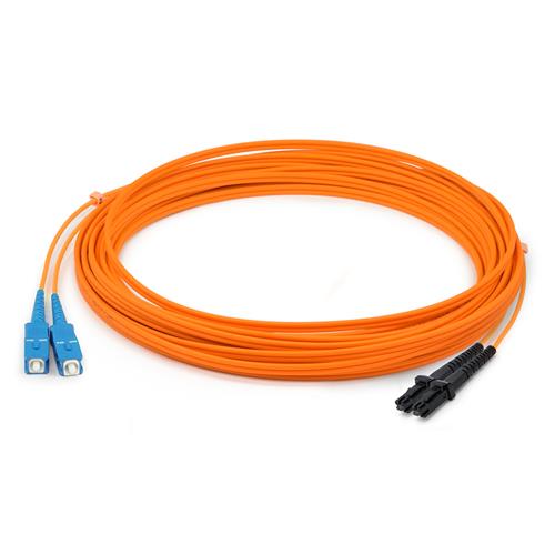 Picture for category 1m SC to MT-RJ Orange OM1 Duplex OFNR (Riser-Rated) Fiber Patch Cable