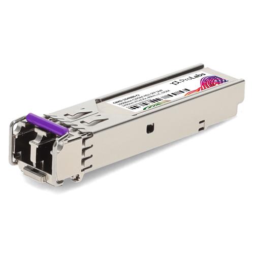 Picture for category Cisco® Compatible TAA 1000Base-CWDM HD1 SFP Transceiver (SMF, 1490nm HTx/LRx, 80km, LC, DOM)