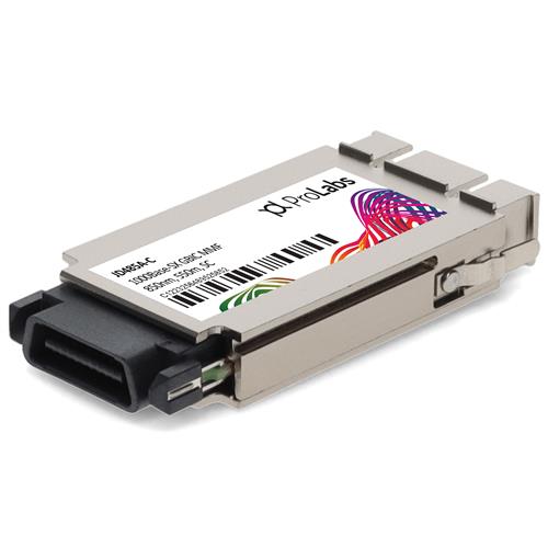 Picture of HP® JD485A Compatible TAA 1000Base-SX GBIC Transceiver (MMF, 850nm, 550m, SC)