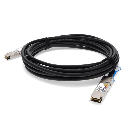 Picture of Juniper Networks® JNP-QSFP-DAC-.5MA Compatible TAA Compliant 40GBase-CU QSFP+ Direct Attach Cable (Active Twinax, 50cm)