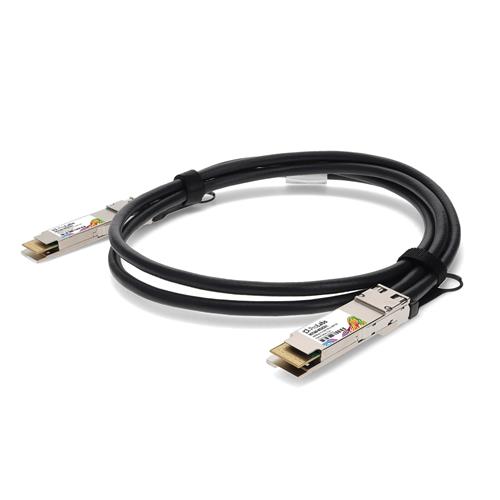 Picture of Mellanox® MCP1660-W02AE26 Compatible TAA 400GBase-CU QSFP-DD to QSFP-DD Direct Attach Cable (Passive Twinax, 2.5m)