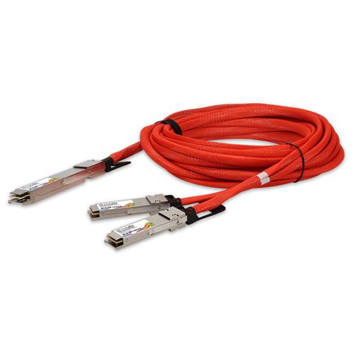 Picture of MSA and TAA 400GBase-CU OSFP to 2xQSFP56 Direct Attach Cable Direct Attach Cable (Active Twinax, 3m)