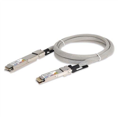 Picture for category Mellanox® Compatible TAA 400GBase-CU OSFP to QSFP-DD Direct Attach Cable (Passive Twinax, 1.5m)