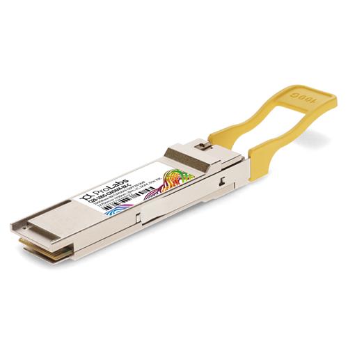 Picture of MSA and TAA 100GBase-BX CWDM4 QSFP28 Transceiver (SMF, 1270nm to 1330nm, 2km, ALC, DOM)