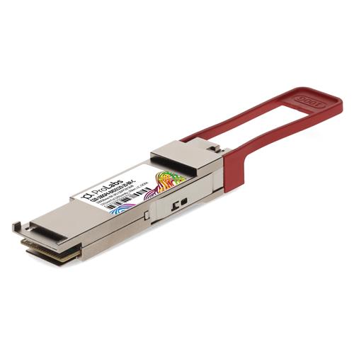 Picture for category Brocade® (Formerly) Compatible TAA 100GBase-BX LR1 PAM4 QSFP28 Transceiver Single Lambda (SMF, 1311nmTx/1291nmRx, 20km, LC, DOM)