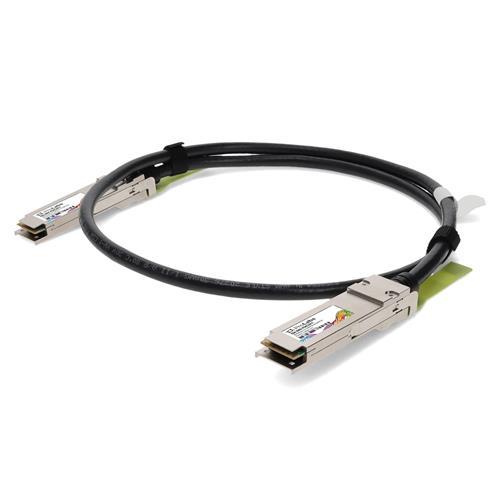 Picture of MSA and TAA Compliant 200GBase-CU QSFP56 to QSFP56 Direct Attach Cable (Passive Twinax, 1m)