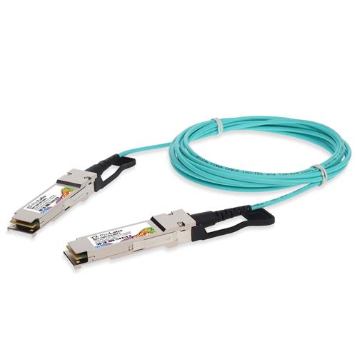 Picture for category Cisco® QSFP-100G-AOC3M Compatible TAA Compliant 100GBase-AOC QSFP28 OFNP (Plenum-rated) Active Optical Cable (850nm, MMF, 3m)