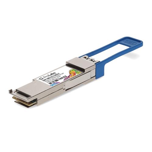 Picture of Cisco® QSFP-100G-LR-S-CW33 Compatible TAA 100GBase-CWDM QSFP28 Transceiver Single Lambda (SMF, 1330nm, 10km w/FEC, LC, DOM)