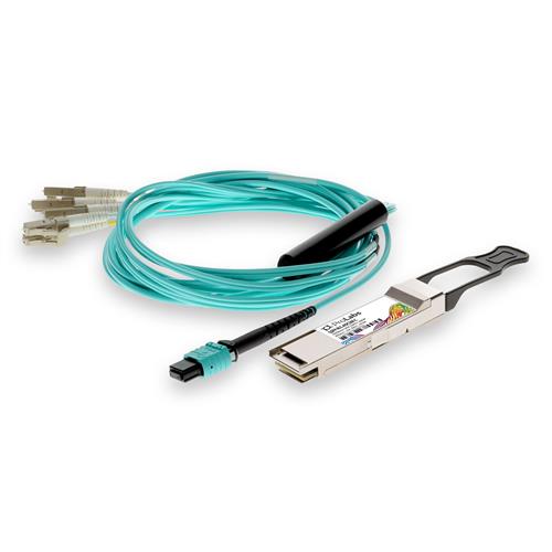 Picture of Cisco® Compatible TAA 40GBase-SR4 QSFP+ Transceiver (MMF, 850nm, 1m, MPO, DOM)