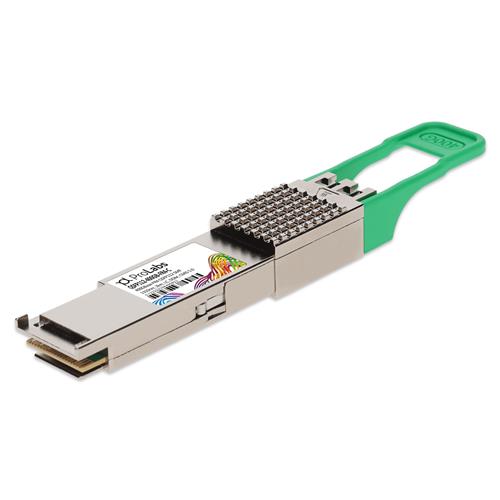 Picture of MSA and TAA 400GBase-FR4 QSFP112 Transceiver (SMF, 1310nm, 2km, LC, DOM, CMIS 5.0)