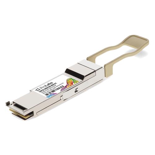 Picture of Alcatel-Lucent Nokia® Compatible TAA 100GBase-SR4 QSFP28 Transceiver (MMF, 850nm, 40m w/Reduced FEC, MPO, DOM)
