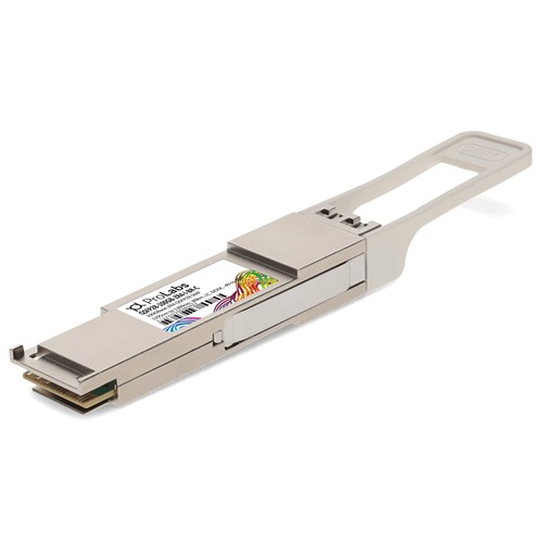 Picture for category Brocade® (Formerly) Compatible TAA 100GBase-ZR4 QSFP28 Transceiver (SMF, 1295nm to 1309nm, 80km, LC, DOM, -40 to 85C)