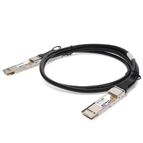 Picture of MSA and TAA Compliant 200GBase-CU QSFP-DD to QSFP-DD Direct Attach Cable (Passive Twinax, 1m)