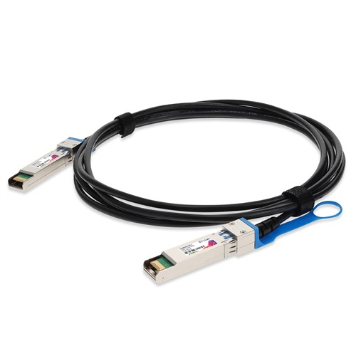 Picture of Siemon® S1S28P264.0-02L Compatible TAA 25GBase-CU SFP28 Direct Attach Cable (Passive Twinax, 4m, White)